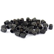 Tappo in gomma antipolvere per valvola nera da 200 pezzi per bicicletta e auto, diametro: 10 mm (nero), 200 PCS