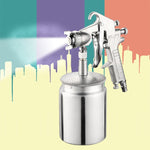 W-77 Strumento pneumatico per pistola a spruzzo per pistola a spruzzo inferiore per auto domestica, diametro del foro: 3 mm, Paint Spray Gun