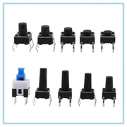 Kit interruttore a pulsante tattile da 180 pezzi Microinterruttore, 180pcs /Set