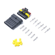 10 set di connettori per cavi elettrici impermeabili sigillati a 6 pin per auto, A0315