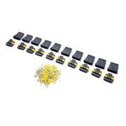 10 set Set di auto per auto con connettore per cavo elettrico impermeabile sigillato a 5 pin, A0314