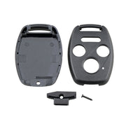 Custodia di ricambio per chiavi auto non embrionali per chiavi HONDA 3 + 1 pulsante, senza batteria, 3+1