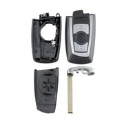 Custodia di ricambio per chiavi BMW a 3 pulsanti, senza batteria, For BMW