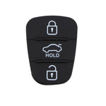 Cuscinetto in silicone 3 pulsanti per chiave auto Hyundai Kia