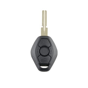 Per BMW Serie 1/3/5/6/7 e X3 / X5 / Z3 / Z4 Custodia sostitutiva per chiavi auto, con lama HU58, senza batteria, HU58 Blade