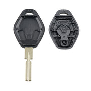 Per BMW Serie 1/3/5/6/7 e X3 / X5 / Z3 / Z4 Custodia sostitutiva per chiavi auto, con lama HU58, senza batteria, HU58 Blade