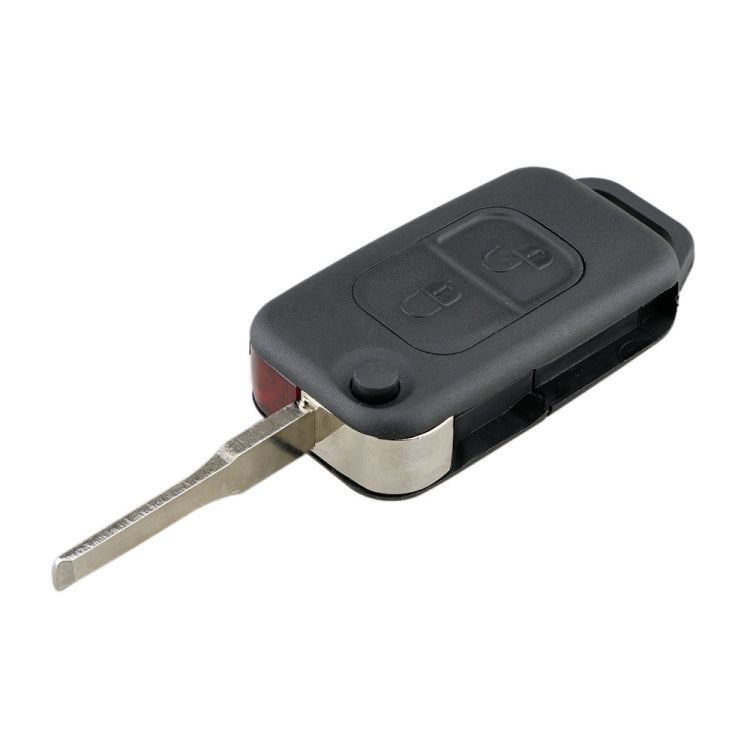Per chiavi auto Mercedes-Benz di ricambio, custodia per chiave auto a 2 pulsanti con stelo chiave pieghevole, 2 Buttons