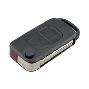 Per chiavi auto Mercedes-Benz di ricambio, custodia per chiave auto a 2 pulsanti con stelo chiave pieghevole, 2 Buttons