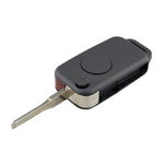 Per chiavi auto Mercedes-Benz di ricambio, custodia per chiave auto a 1 pulsante con stelo chiave pieghevole, 1 Button