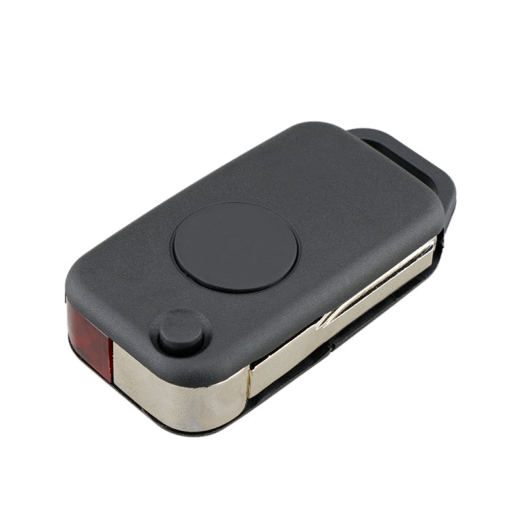 Per chiavi auto Mercedes-Benz di ricambio, custodia per chiave auto a 1 pulsante con stelo chiave pieghevole, 1 Button