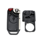 Per chiavi auto Mercedes-Benz di ricambio, custodia per chiave auto a 1 pulsante con stelo chiave pieghevole, 1 Button
