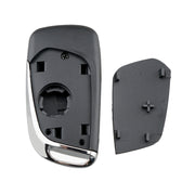 Custodia di ricambio per chiavi auto PEUGEOT a 2 pulsanti con scanalatura e supporto, 2 Buttons with Grooved