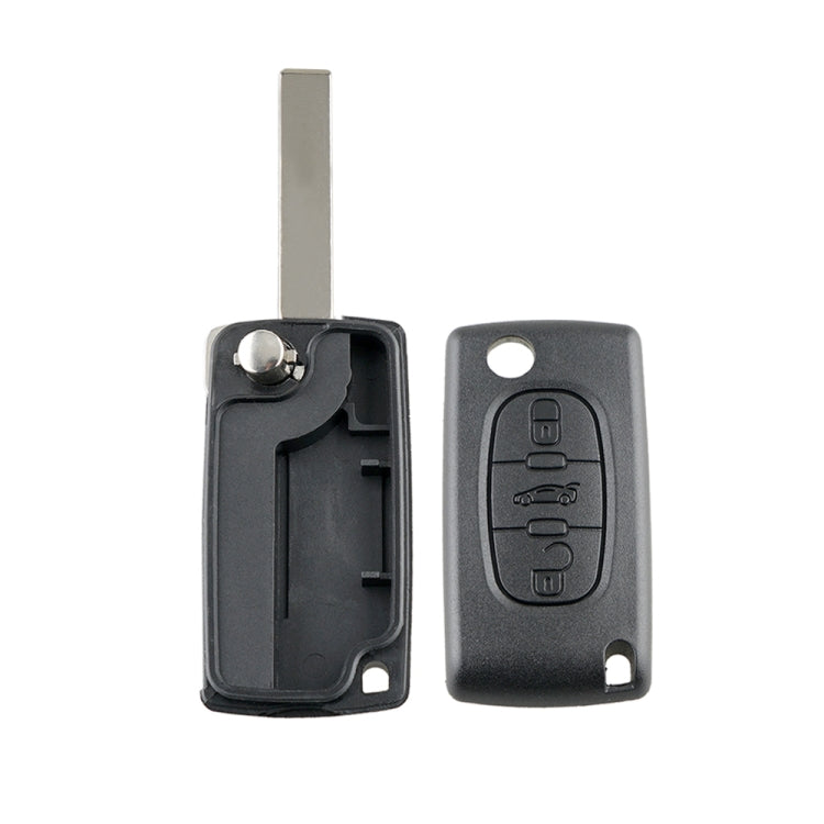 Custodia di ricambio per chiavi auto Peugeot 3 pulsanti