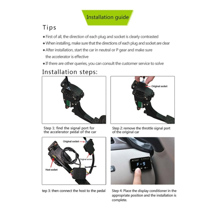 Booster acceleratore elettronico per Toyota Yaris 2006