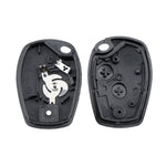 Per RENAULT Modus / Clio 3 / Kangoo 2 / Twingo Chiavi di ricambio per auto a 2 pulsanti con presa 307, senza lama, For RENAULT with 307 Socket