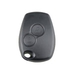Per RENAULT Clio / Megane / Laguna / Kangoo Chiavi di ricambio per auto a 2 pulsanti con presa 206, senza lama, For RENAULT Clio with 206 Socket