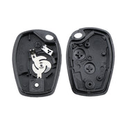 Per RENAULT Clio / Megane / Laguna / Kangoo Chiavi di ricambio per auto a 2 pulsanti con presa 206, senza lama, For RENAULT Clio with 206 Socket