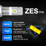 2 PZ M3 9005 / HB3 / H10 DC9-32V / 17W / 6500K / 2000LM IP68 Lampade per fari LED per auto, 9005 / HB3 / H10