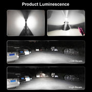 2 PZ M3 9006 / HB4 DC9-32V / 17W / 6500K / 2000LM IP68 Lampade per fari LED per auto, 9006 / HB4