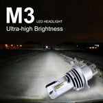 Lampade LED per fari auto H4 6500K 2000LM IP68