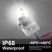 2 lampade per fari LED per auto M3 H4 DC9-32V / 17W / 6500K / 2000LM IP68, H4