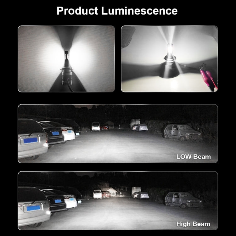 Lampade LED per fari auto H8 H9 H11 6500K 17W 2000LM