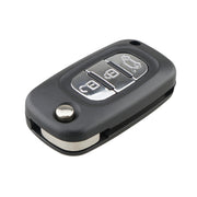 Per RENAULT Clio/Megane/Kangoo/Modus Chiavi di Ricambio per Auto 3 Pulsanti Custodia per Chiave con Stelo della Chiave Pieghevole, For RENAULT Clio 3 Buttons