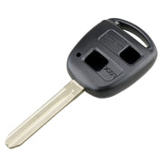 Per chiavi auto TOYOTA di ricambio, custodia per chiave auto a 2 pulsanti con stelo chiave, 2 Buttons