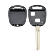 Per chiavi auto TOYOTA di ricambio, custodia per chiave auto a 2 pulsanti con stelo chiave, 2 Buttons