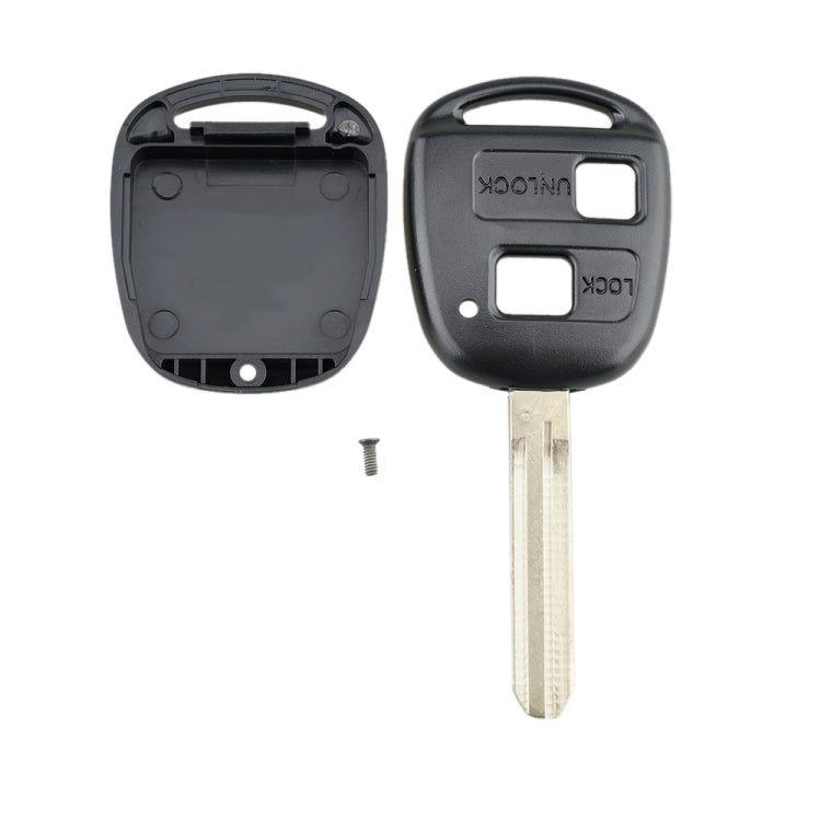 Per chiavi auto TOYOTA di ricambio, custodia per chiave auto a 2 pulsanti con stelo chiave, 2 Buttons