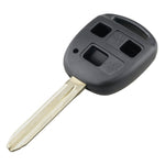 Per le chiavi della macchina TOYOTA, custodia sostitutiva a 3 pulsanti con stelo della chiave, 3 Buttons