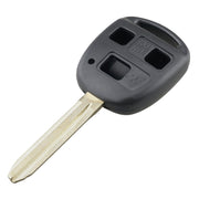 Per le chiavi della macchina TOYOTA, custodia sostitutiva a 3 pulsanti con stelo della chiave, 3 Buttons