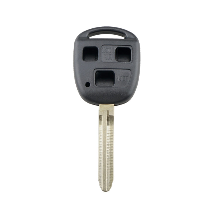 Per le chiavi della macchina TOYOTA, custodia sostitutiva a 3 pulsanti con stelo della chiave, 3 Buttons