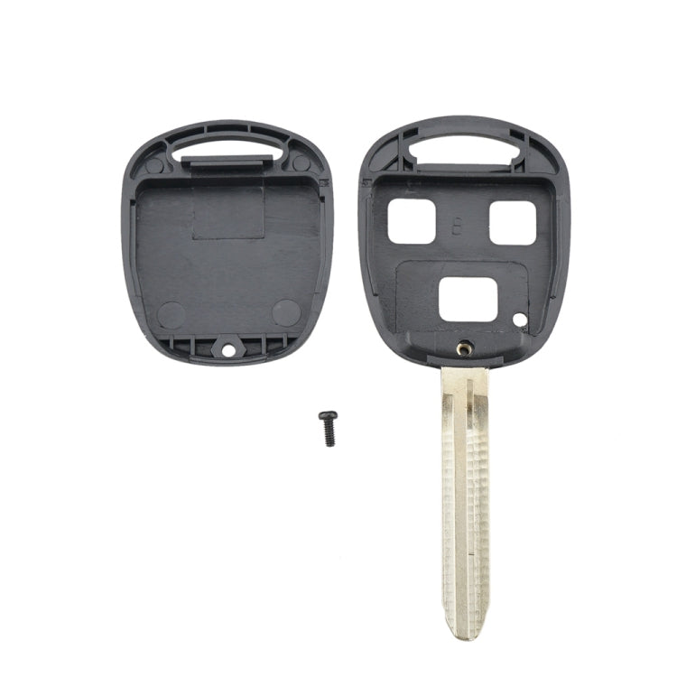 Per le chiavi della macchina TOYOTA, custodia sostitutiva a 3 pulsanti con stelo della chiave, 3 Buttons