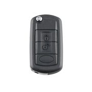 Per Land Rover Range Rover Sport 2006-2011 / Range Rover 2006~2009 / Discovery 3 2005~2009 Chiavi di ricambio per auto Custodia per chiave a 3 pulsanti con stelo della chiave pieghevole, For Landrover Range Rover