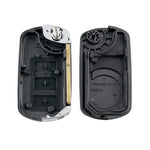 Per Land Rover Range Rover Sport 2006-2011 / Range Rover 2006~2009 / Discovery 3 2005~2009 Chiavi di ricambio per auto Custodia per chiave a 3 pulsanti con stelo della chiave pieghevole, For Landrover Range Rover