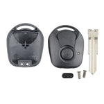 Per SSANGYONG Actyon/Kyron/Rexton Chiavi di Ricambio per Auto 2 Pulsanti Custodia per Chiave con Stelo della Chiave, For SSANGYONG Actyon