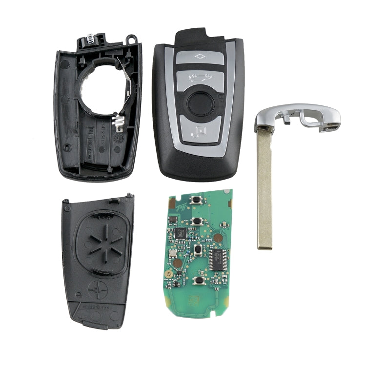 Chiave per auto con telecomando intelligente per sistema BMW CAS4 con chip e batteria integrati, frequenza: 315 MHz, For BMW CAS4 315MHz