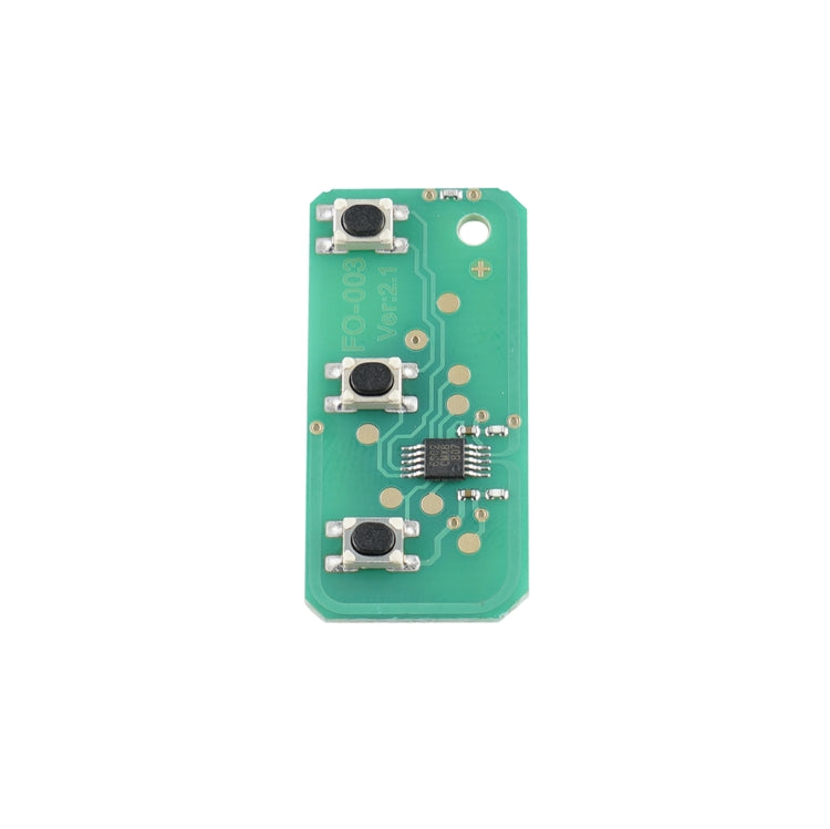 Per chiave auto telecomando intelligente Ford Focus con 63 chip 40 bit e batteria, frequenza: 433 MHz, For Ford Focus