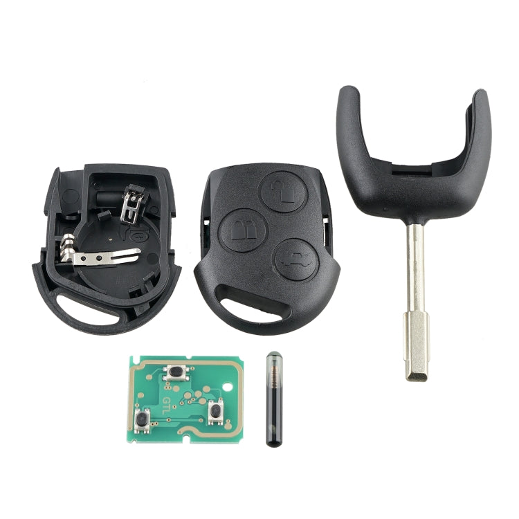 Per chiave auto telecomando intelligente Ford Mondeo con 60 chip di vetro e batteria, frequenza: 433 MHz, For Ford Mondeo