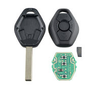 Chiave per auto con telecomando intelligente per sistema BMW EWS con chip e batteria integrati, frequenza: 315 MHz, 315MHz