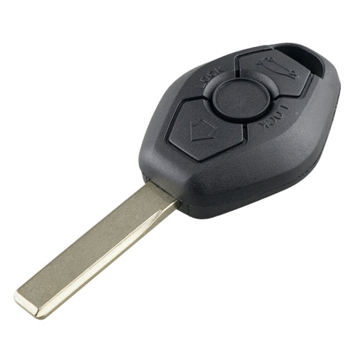 Chiave per auto con telecomando intelligente per sistema BMW EWS con chip e batteria integrati, frequenza: 433 MHz, 433MHz