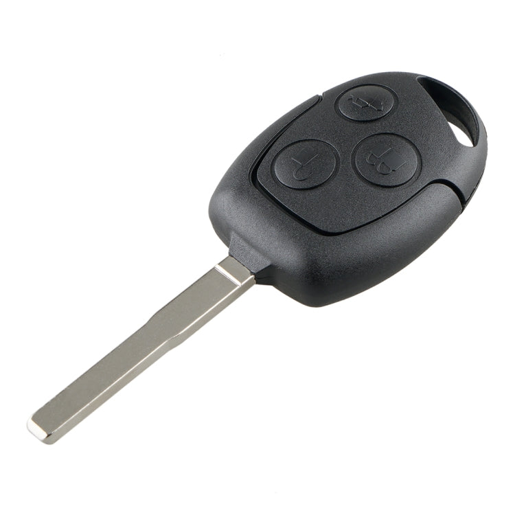 Per Ford Focus Chiave ovale con telecomando intelligente con 63 chip 40 bit e batteria, frequenza: 433 MHz, For Ford Focus Oval