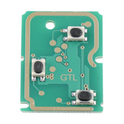 Per Ford Focus Chiave ovale con telecomando intelligente con 63 chip 40 bit e batteria, frequenza: 433 MHz, For Ford Focus Oval