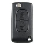 Chiave telecomando Peugeot 2 pulsanti con chip PCF7961