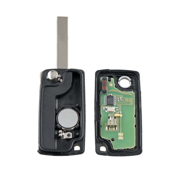 Chiave telecomando Peugeot 2 pulsanti con chip PCF7961