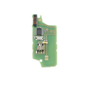 Per chiave auto telecomando intelligente PEUGEOT a 2 pulsanti con chip integrato PCF7961, batteria, supporto, stelo chiave scanalato e segnale ASK, frequenza: 433 MHz, 2 Buttons with Slotted Key Blade