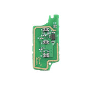Per chiave auto telecomando intelligente PEUGEOT 3 pulsanti con chip integrato, batteria, supporto e stelo chiave con fessura, frequenza: 433 MHz, 3 Buttons