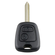 Per Citroen Saxo/Picasso/Xsara/Berlingo Chiave per auto con telecomando intelligente a 2 pulsanti con chip e batteria integrati, frequenza: 433 MHz, For Citroen
