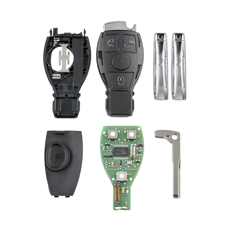 Per chiave auto telecomando intelligente Mercedes-Benz BGA con chip e batteria integrati, frequenza: 433,92 MHz, For Mercedes-Benz